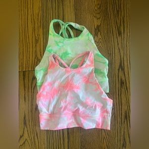 Pair of Lululemon High Neck Sports Bra